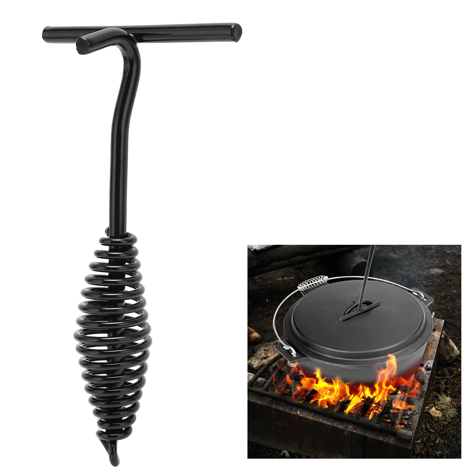 Camp Dutch Oven Cast - 19,5 см подъемник для крышки голландской