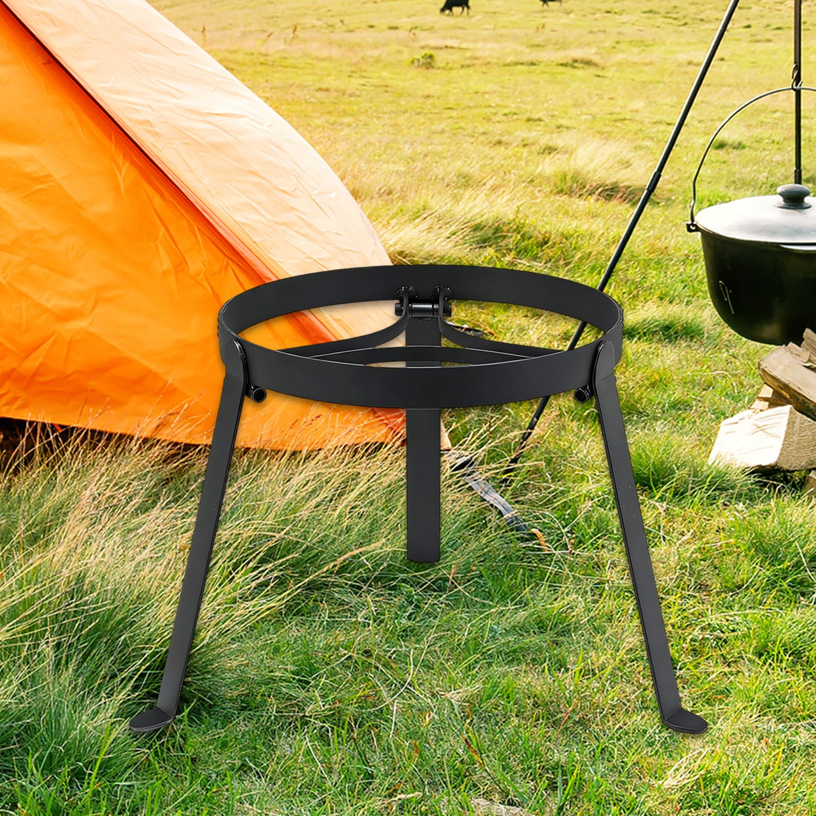 Camping Hiking Cooking - Складная железная подставка для приготовления пищи