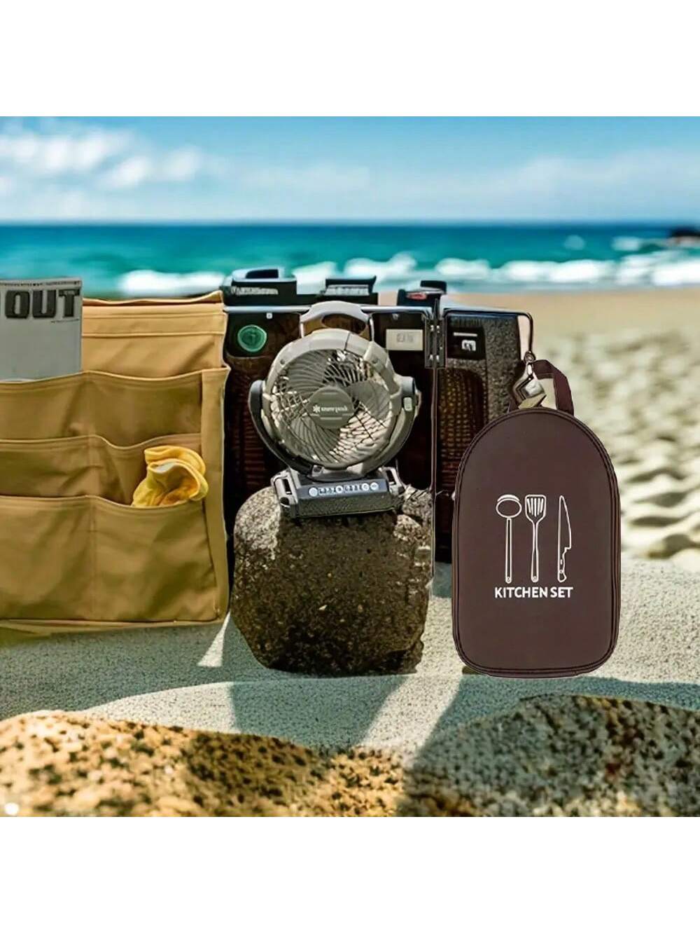 Сумка для хранения посуды для  – обзор и цена Camping Cooking Container