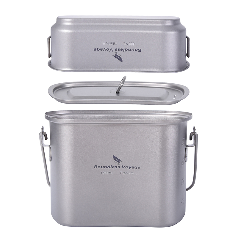 1,5 л военный набор для беспор – обзор и цена Camping Cooking Container