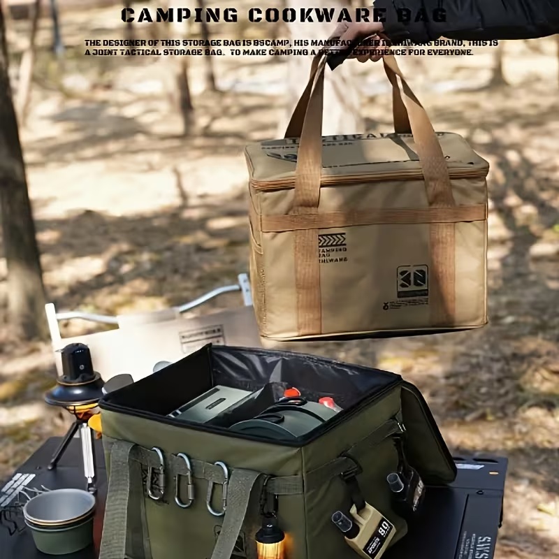 Прочный органайзер для кемпинг – обзор и цена Camping Cooking Organizer